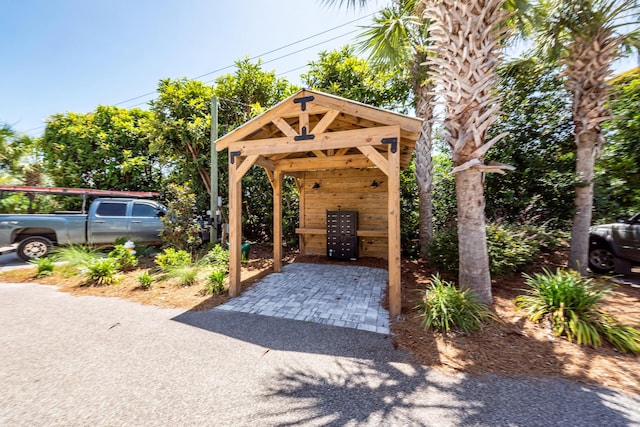 2226 Folly Rd, Charleston, SC 29412 - view of car parking featuring mail area and a detached carport