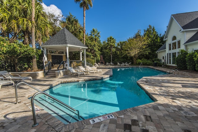 45 Scyamore Ave Unit 623, Charleston, SC 29407 - community pool with a gazebo and a patio