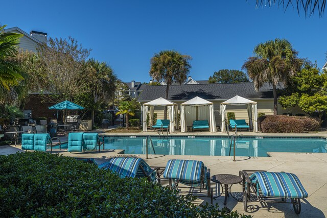45 Scyamore Ave Unit 623, Charleston, SC 29407 - community pool with a patio area