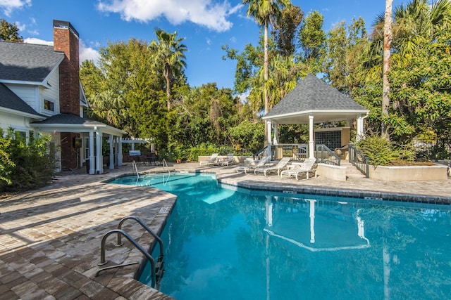 45 Scyamore Ave Unit 623, Charleston, SC 29407 - outdoor pool featuring a gazebo and a patio area