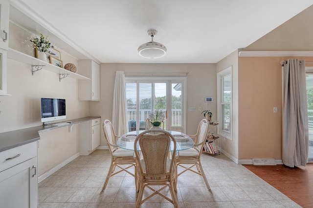 4636 Ashley View Ln, North Charleston, SC 29405 - dining area with ornamental molding