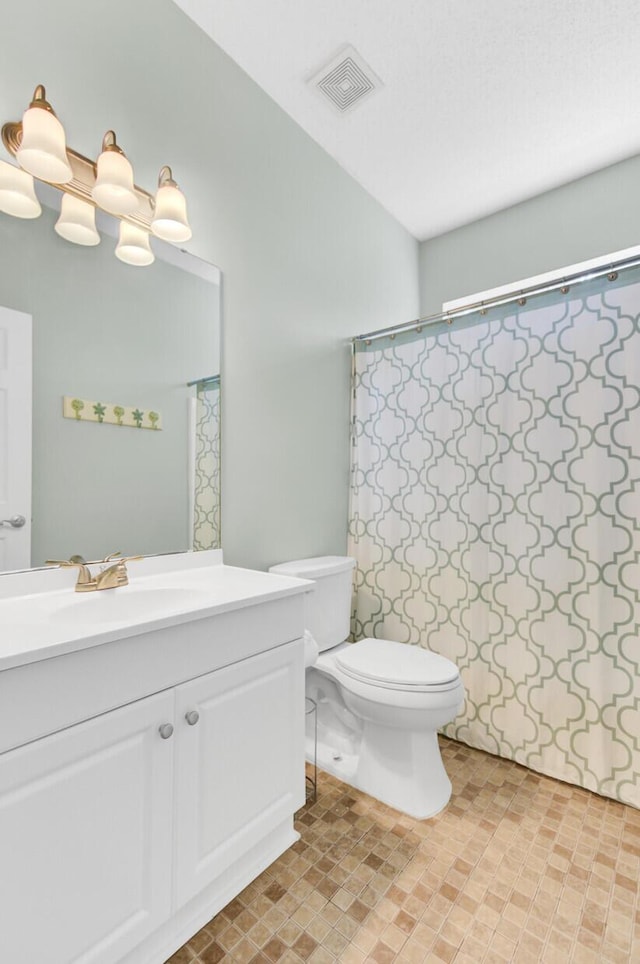 5406 Dwight Dr, North Charleston, SC 29420 - bathroom featuring vanity and a shower with curtain