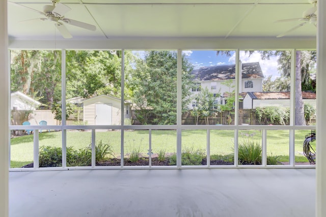 5406 Dwight Dr, North Charleston, SC 29420 - view of unfurnished sunroom
