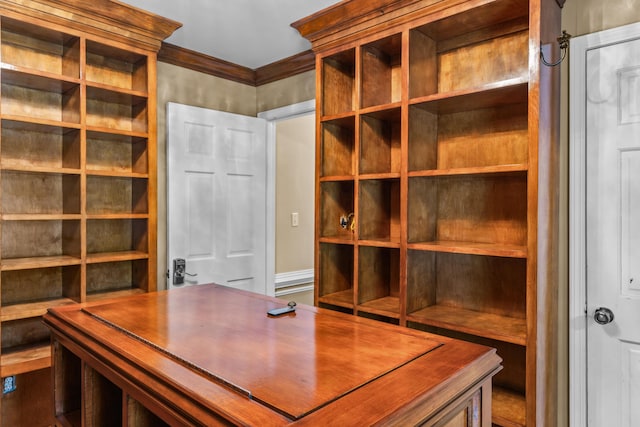 1551 Hutton Pl, Charleston, SC 29407 - unfurnished office featuring ornamental molding