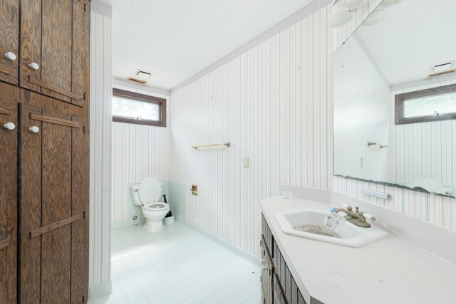 200 Old Postern Rd, Summerville, SC 29483 - bathroom featuring toilet, vanity, healthy amount of natural light, and baseboards