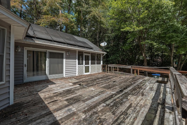 200 Old Postern Rd, Summerville, SC 29483 - deck with view of scattered trees