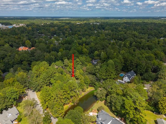 200 Old Postern Rd, Summerville, SC 29483 - aerial view of property and surrounding area with a forest