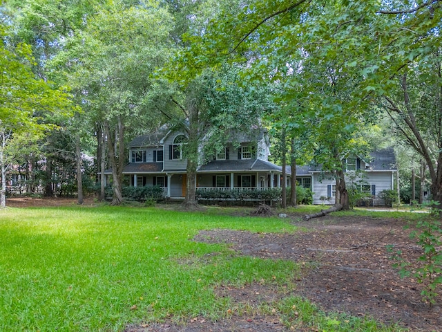 200 Old Postern Rd, Summerville, SC 29483 - view of front of house featuring a porch and a front yard
