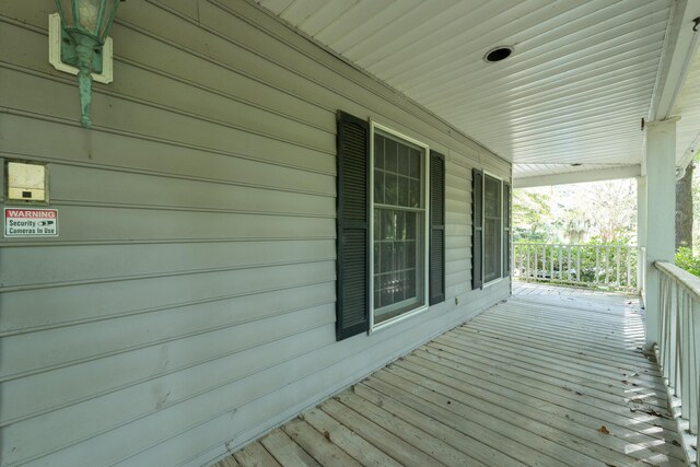 200 Old Postern Rd, Summerville, SC 29483 - wooden deck with covered porch