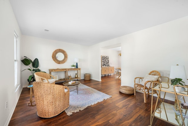 8112 Halifax Way N, Charleston, SC 29420 - living room featuring wood finished floors and baseboards