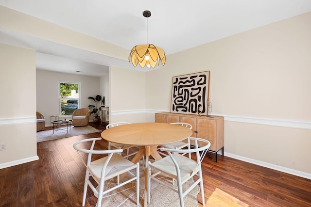 8112 Halifax Way N, Charleston, SC 29420 - dining room featuring wood-type flooring
