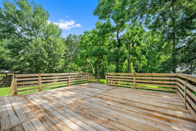 8112 Halifax Way N, Charleston, SC 29420 - view of wooden terrace