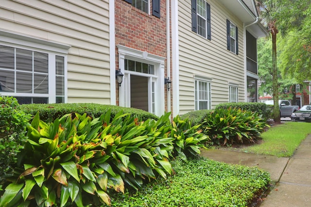 4003 Radcliffe Place Dr Unit B6, Charleston, SC 29414 - property entrance with brick siding