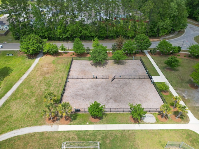 drone / aerial view