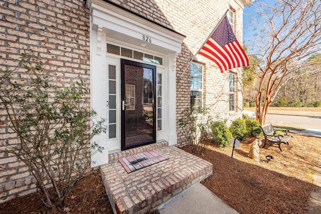 view of entrance to property