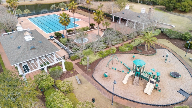1458 Clarendon Way, Mount Pleasant, SC 29466 - aerial view of a recreational park