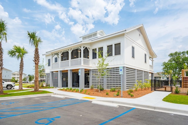 1668 Siloh Dr Unit 470, Mount Pleasant, SC 29466 - view of property featuring uncovered parking and fence