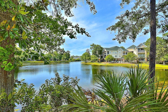 view of water feature