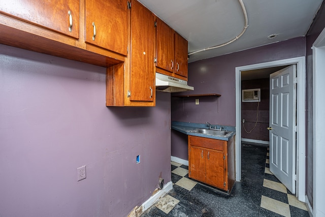 kitchen featuring sink