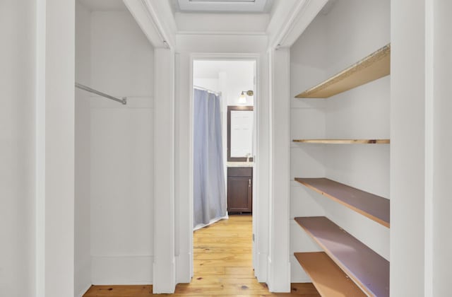 2159 Spoleto Ln Unit E, North Charleston, SC 29406 - spacious closet featuring wood finished floors