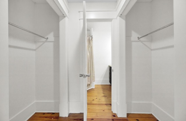 2159 Spoleto Ln Unit E, North Charleston, SC 29406 - walk in closet featuring wood finished floors