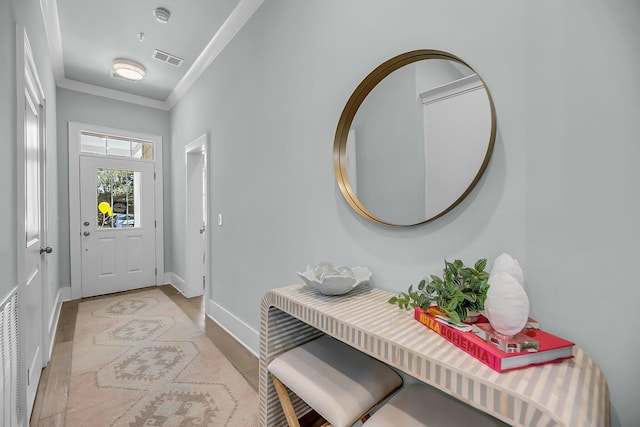 7416 Indigo Palms Way, Johns Island, SC 29455 - entrance foyer featuring crown molding and baseboards