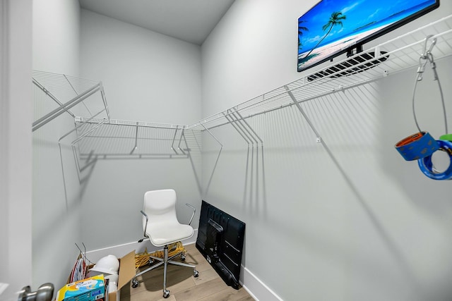 7416 Indigo Palms Way, Johns Island, SC 29455 - walk in closet with wood finished floors