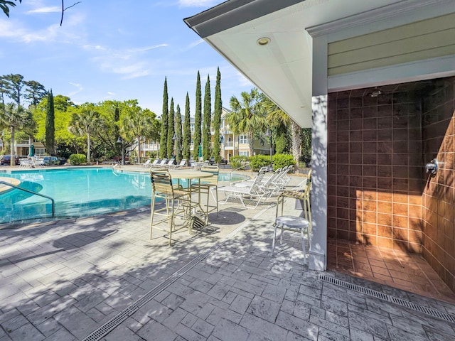 7416 Indigo Palms Way, Johns Island, SC 29455 - community pool with a patio