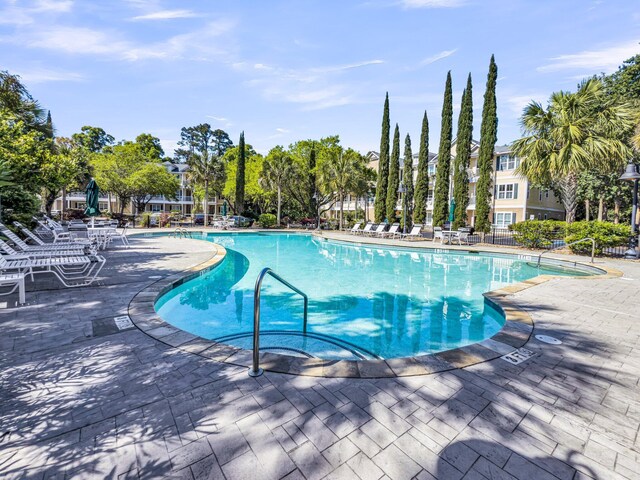 7416 Indigo Palms Way, Johns Island, SC 29455 - community pool with a patio