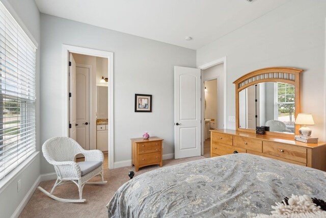 516 Tidewater Chase Ln, Summerville, SC 29486 - bedroom featuring carpet flooring, baseboards, and connected bathroom