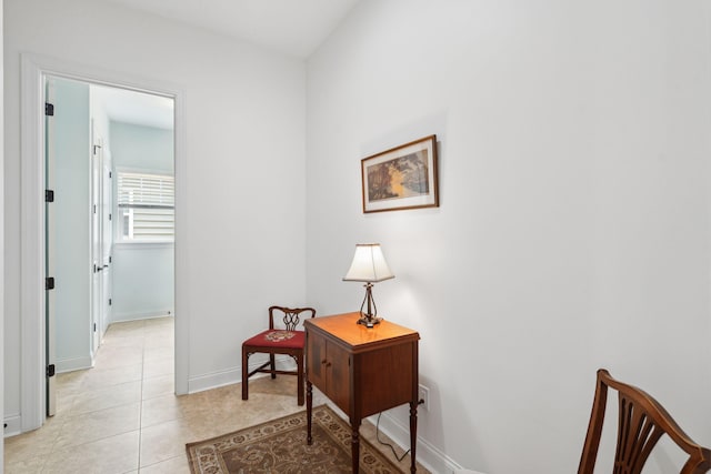 516 Tidewater Chase Ln, Summerville, SC 29486 - corridor featuring baseboards and light tile patterned floors