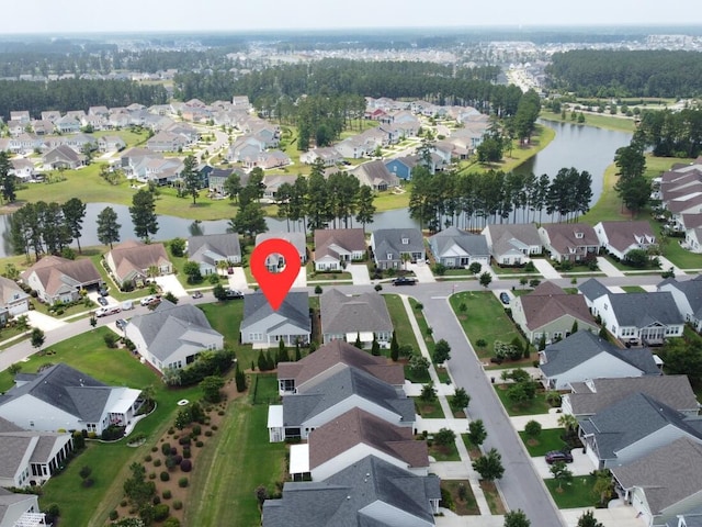 516 Tidewater Chase Ln, Summerville, SC 29486 - aerial view of property's location with a nearby body of water and nearby suburban area