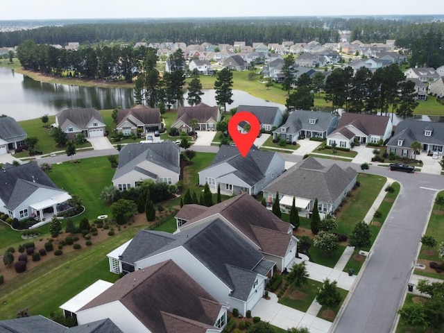 516 Tidewater Chase Ln, Summerville, SC 29486 - aerial perspective of suburban area featuring a nearby body of water