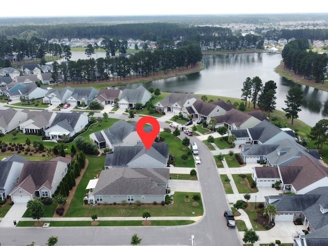 516 Tidewater Chase Ln, Summerville, SC 29486 - aerial view of residential area featuring a nearby body of water