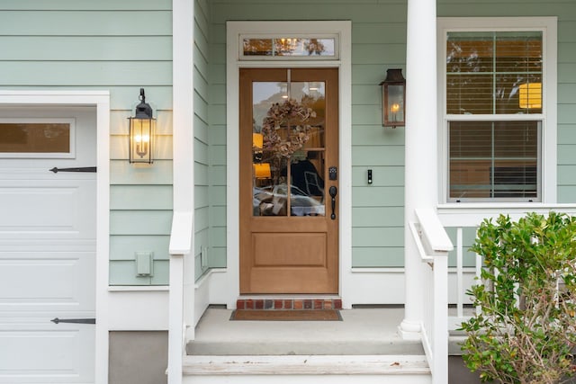 view of property entrance