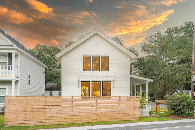 2 Live Oak Ave, Charleston, SC 29407 - back of house with board and batten siding