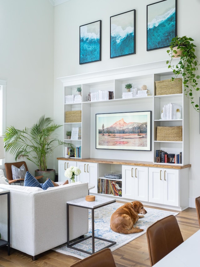 2 Live Oak Ave, Charleston, SC 29407 - living area featuring wood finished floors