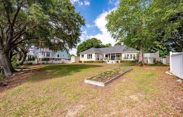 3948 Gift Blvd, Johns Island, SC 29455 - view of yard featuring a vegetable garden