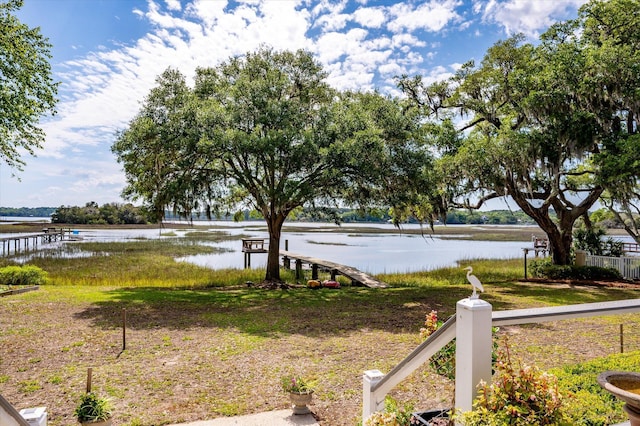 3948 Gift Blvd, Johns Island, SC 29455 - view of yard featuring a water view