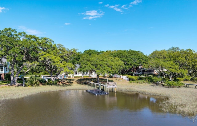 3948 Gift Blvd, Johns Island, SC 29455 - dock with a water view