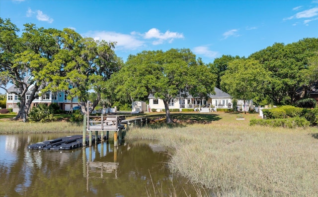 3948 Gift Blvd, Johns Island, SC 29455 - dock featuring a water view