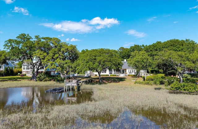 3948 Gift Blvd, Johns Island, SC 29455 - dock with a water view