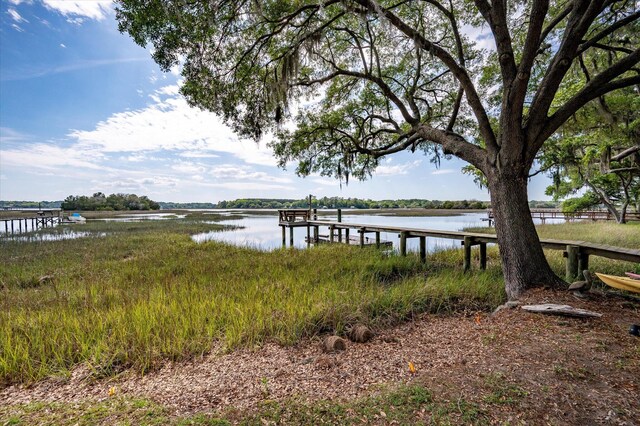 3948 Gift Blvd, Johns Island, SC 29455 - dock with a water view