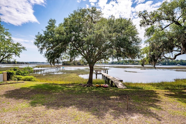 3948 Gift Blvd, Johns Island, SC 29455 - view of yard featuring a water view