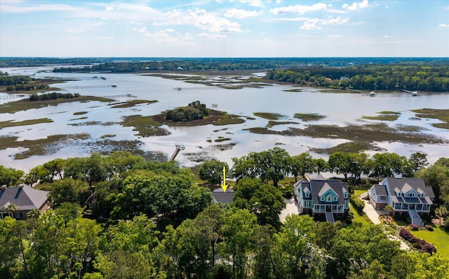 3948 Gift Blvd, Johns Island, SC 29455 - bird's eye view of a nearby body of water