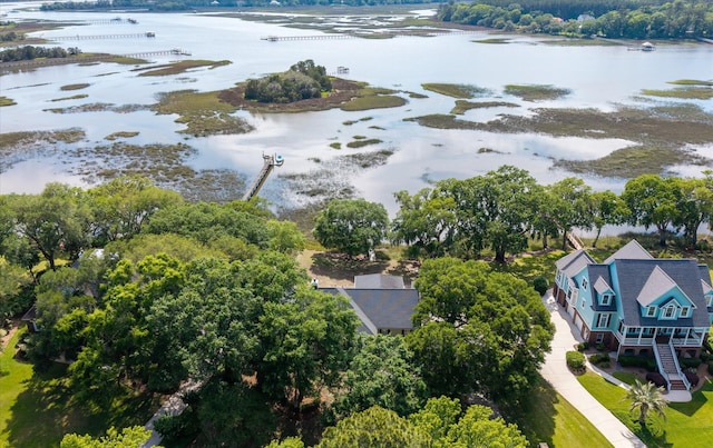 3948 Gift Blvd, Johns Island, SC 29455 - view from above of property featuring a nearby body of water