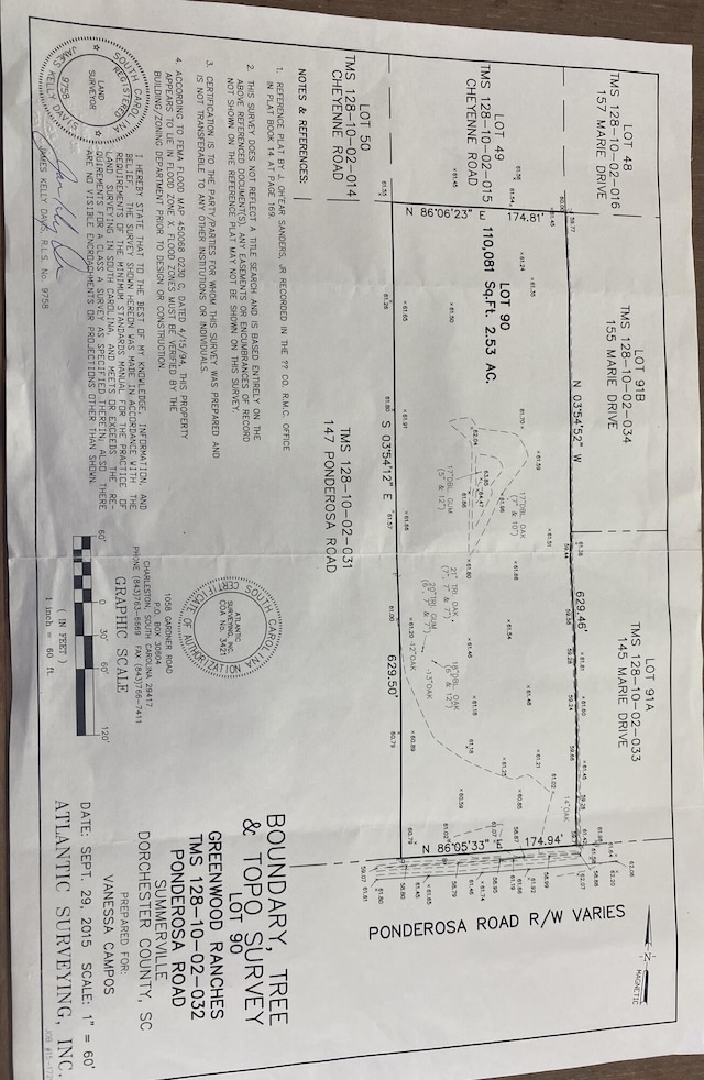 LOT90 Ponderosa Rd, Summerville SC, 29483 land for sale