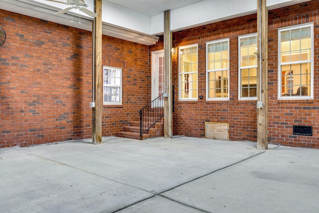 view of patio with covered porch