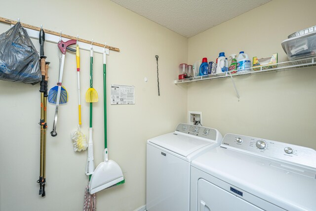 2601 Riverridge Ct Unit A, Moncks Corner, SC 29461 - washroom with independent washer and dryer and a textured ceiling
