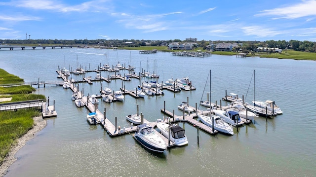 100 Mariners Cay Dr, Folly Beach, SC 29439 - dock area with a water view and view of marina